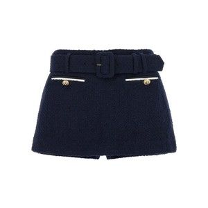 Self-Portrait Bouclé Wool Skort - NWT